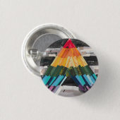 Badge Rond 2,50 Cm Indicateur Ally (Devant & derrière)