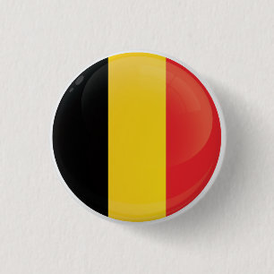 Badge Rond 2,50 Cm Indicateur d'icône ronde Belgique