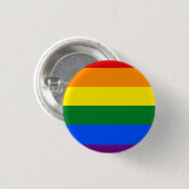 Badge Rond 2,50 Cm Indicateur gay pride (Devant & derrière)