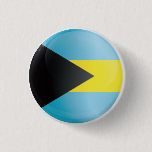 Badge Rond 2,50 Cm Indicateur Icône Arrondi Bahamas
