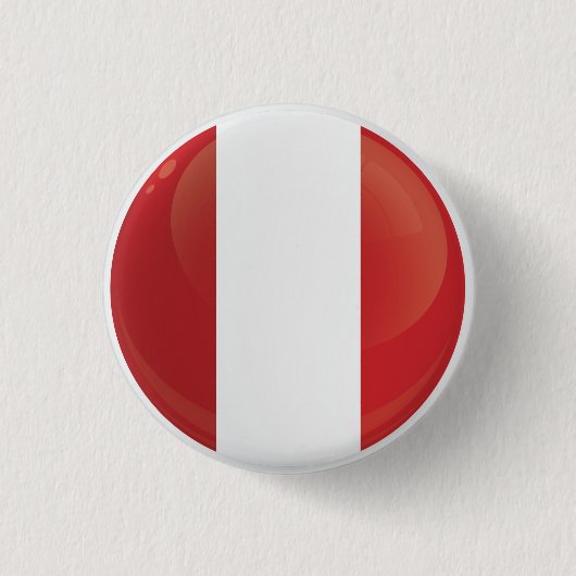 Badge Rond 2,50 Cm Indicateur Icône Arrondi Pérou (Devant)