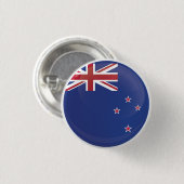 Badge Rond 2,50 Cm Indicateur Icône Ronde Nouvelle-Zélande (Devant & derrière)