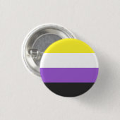 Badge Rond 2,50 Cm Indicateur non binaire (Devant & derrière)
