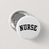 Badge Rond 2,50 Cm Infirmière (Devant & derrière)