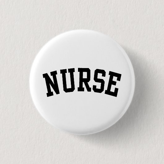Badge Rond 2,50 Cm Infirmière (Devant)