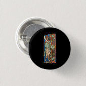 Badge Rond 2,50 Cm Initiale I éclairée (Devant & derrière)