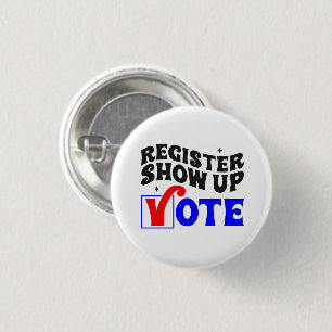 Badge Rond 2,50 Cm Inscrivez votre vote