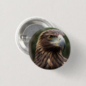 Badge Rond 2,50 Cm Insigne : aigle (Devant & derrière)