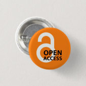 Badge Rond 2,50 Cm Insigne d'accès ouvert (Devant & derrière)