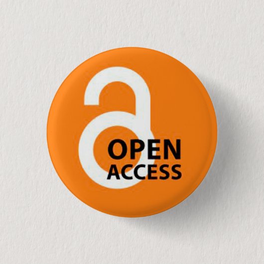Badge Rond 2,50 Cm Insigne d'accès ouvert (Devant)