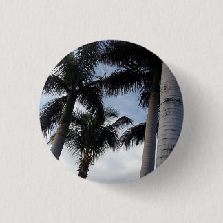 Badge Rond 2,50 Cm Insigne de bouton de palmiers de Ténérife