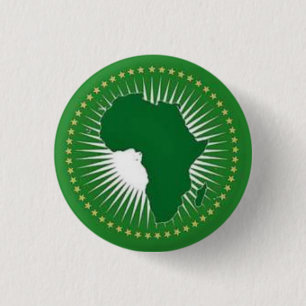 BADGE ROND 2,50 CM INSIGNE DE BOUTON DE PIN DES SYNDICATS AFRICAINS