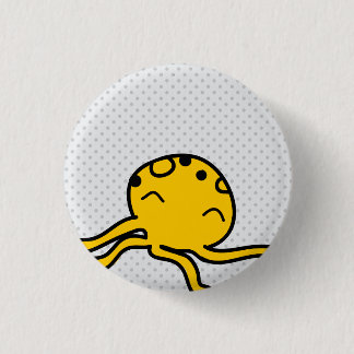 Badge Rond 2,50 Cm Insigne de bouton de poulpe
