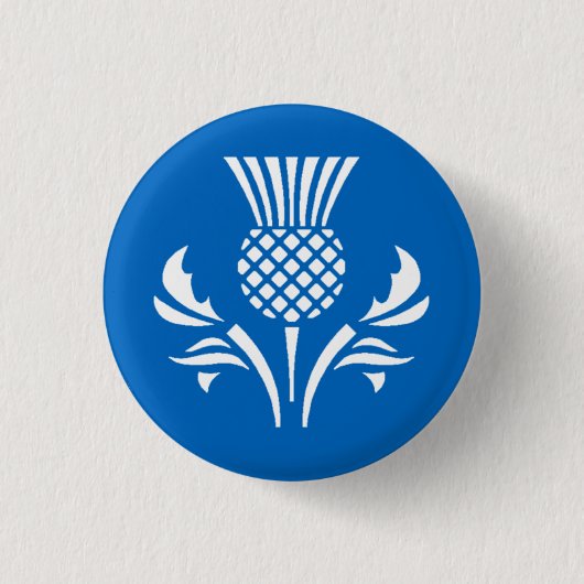 Badge Rond 2,50 Cm Insigne de chardon de l'Ecosse (Devant)