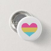 Badge Rond 2,50 Cm Insigne de la Pride Pansexual (Devant & derrière)