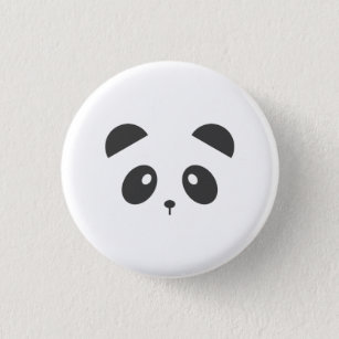 Badge Rond 2,50 Cm Insigne de panda