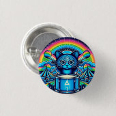 Badge Rond 2,50 Cm Insigne de parti (Devant & derrière)