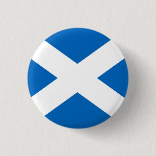 Badge Rond 2,50 Cm Insigne de Pin de drapeau de Saltire Ecosse