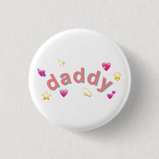 Badge Rond 2,50 Cm Insigne de Pin de papa