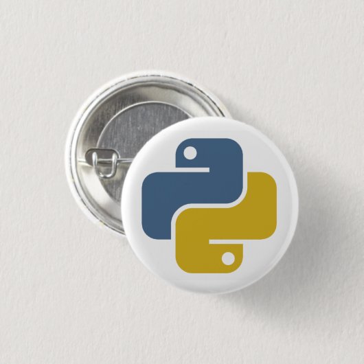 Badge Rond 2,50 Cm Insigne de python (Devant & derrière)