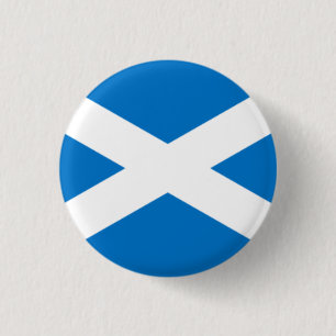 Badge Rond 2,50 Cm Insigne de Saltire