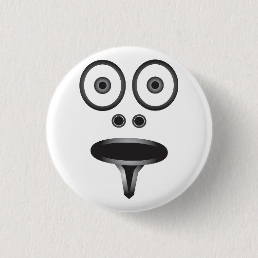 Badge Rond 2,50 Cm Insigne de visage (Devant)