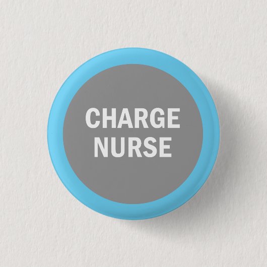 Badge Rond 2,50 Cm Insigne d'identification d'hôpital d'infirmier en (Devant)