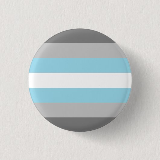 Badge Rond 2,50 Cm Insigne du drapeau de la Fierté de Demiboy (Devant)