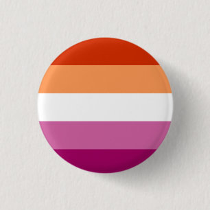 Badge Rond 2,50 Cm Insigne du drapeau de la fierté lesbienne