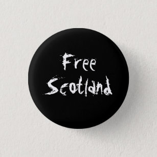Badge Rond 2,50 Cm Insigne écossais libre de l'indépendance de