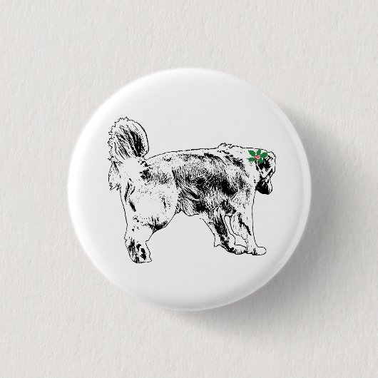 Badge Rond 2,50 Cm Insigne mini-bande (Devant)