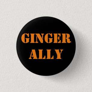 Badge Rond 2,50 Cm Insigne Rond 3 Cm De Gingembre Ally