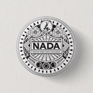 BADGE ROND 2,50 CM INSIGNE ROND DU STYLE TRIBAL 1,25 DE NADA"