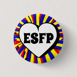 Badge Rond 2,50 Cm Insigne rond ESFP MBTI 3 Cm