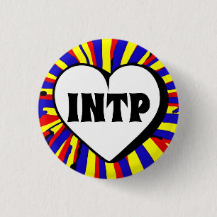 Badge Rond 2,50 Cm Insigne rond MBTI 3 Cm