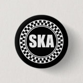 Badge Rond 2,50 Cm Insigne Ska (Devant)