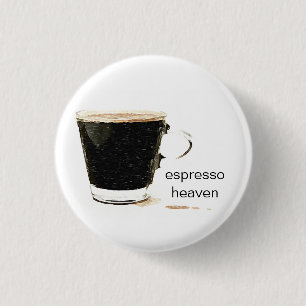 Badge Rond 2,50 Cm Insignes de ciel de café express