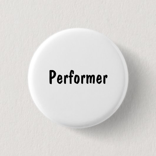 Badge Rond 2,50 Cm Interprète (Devant)