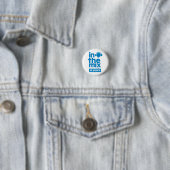Badge Rond 2,50 Cm inthemix 10 ans de boutons (En situation)