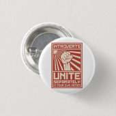 Badge Rond 2,50 Cm Introverts unissent séparément dans vos propres (Devant & derrière)