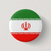 Badge Rond 2,50 Cm Iran-drapeau (Devant)