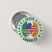 Badge Rond 2,50 Cm irlandais (Devant & derrière)