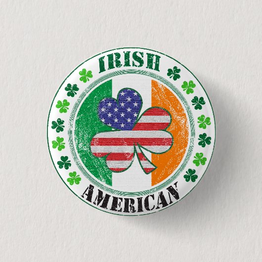 Badge Rond 2,50 Cm irlandais (Devant)