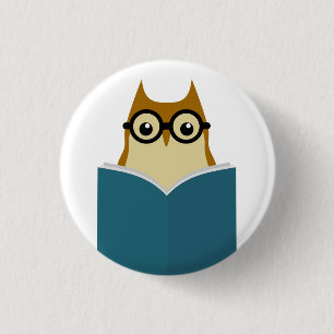 Badge Rond 2,50 Cm J'adore lire