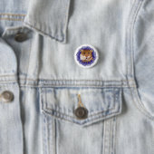 Badge Rond 2,50 Cm J'adore mon hamster (En situation)