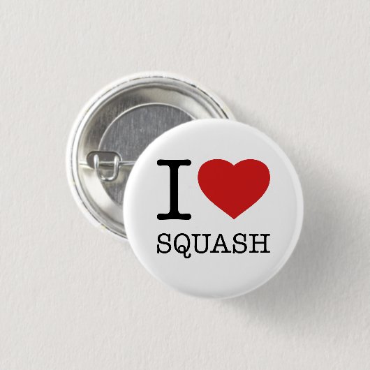 BADGE ROND 2,50 CM J'ADORE SQUASH (Devant & derrière)