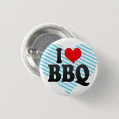Badge Rond 2,50 Cm J'aime le BBQ (Devant & derrière)