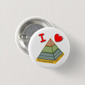 Badge Rond 2,50 Cm J'aime le modèle de pyramide ! (Devant & derrière)