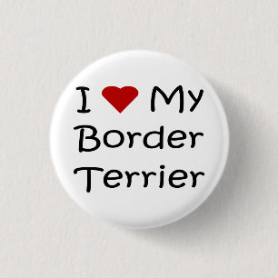 Badge Rond 2,50 Cm J'aime mes cadeaux d'amoureux des chiens de