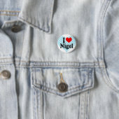 Badge Rond 2,50 Cm J'aime Nigel (En situation)